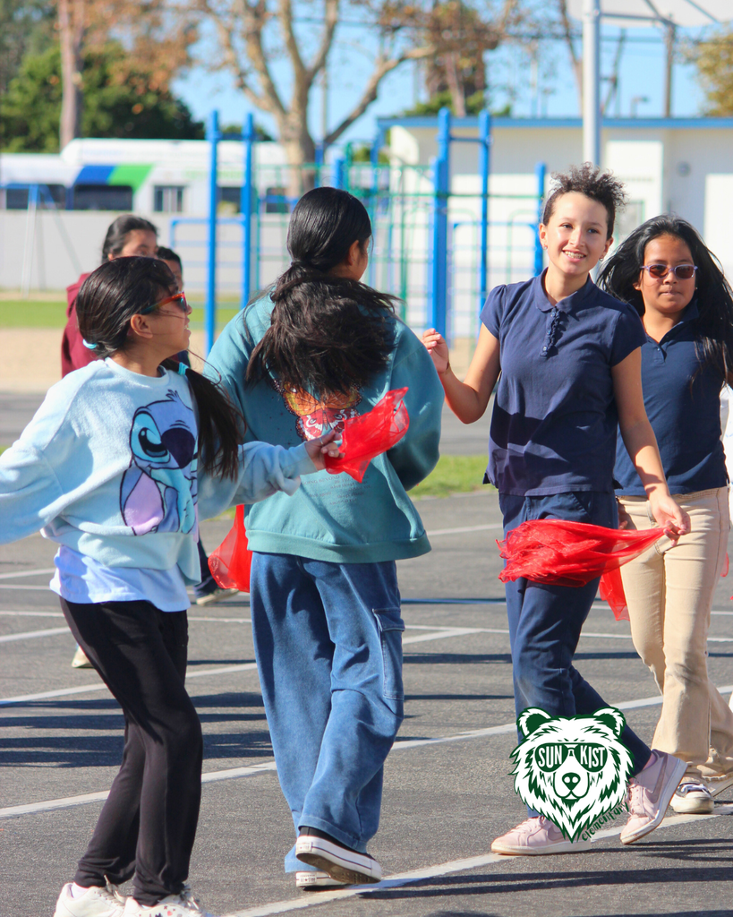 students practicing for upcoming performance