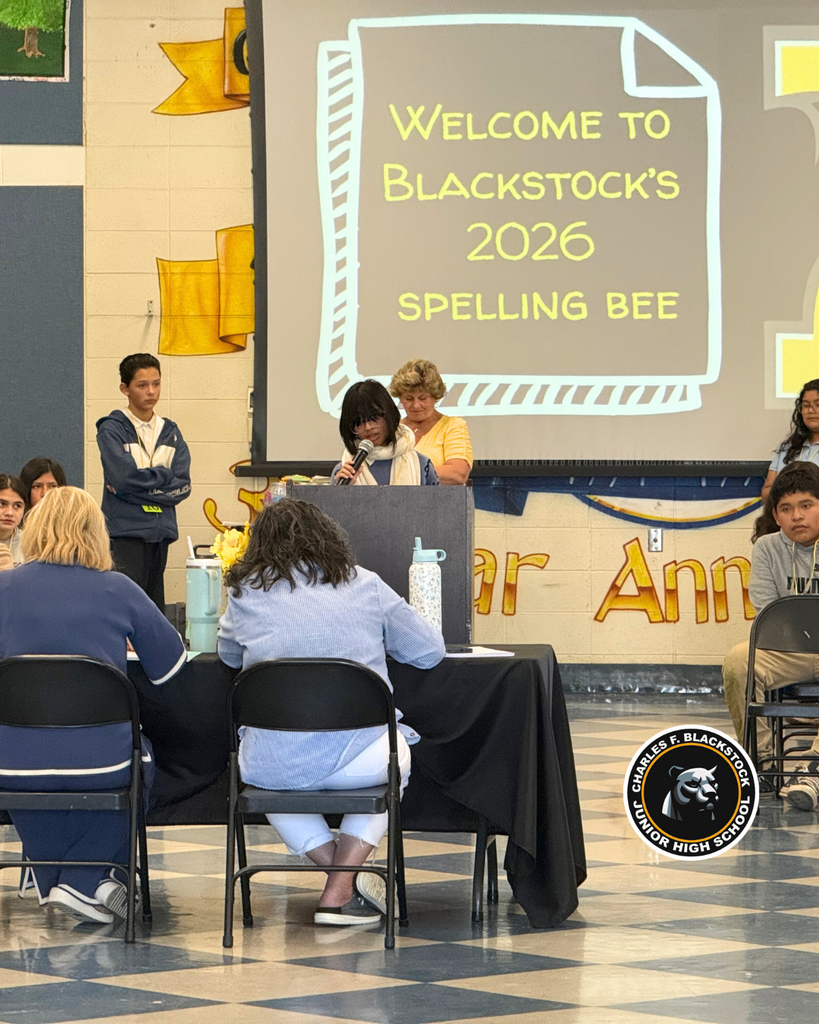 students participating in Spelling Bee