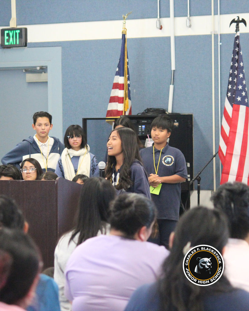 students participating in Spelling Bee