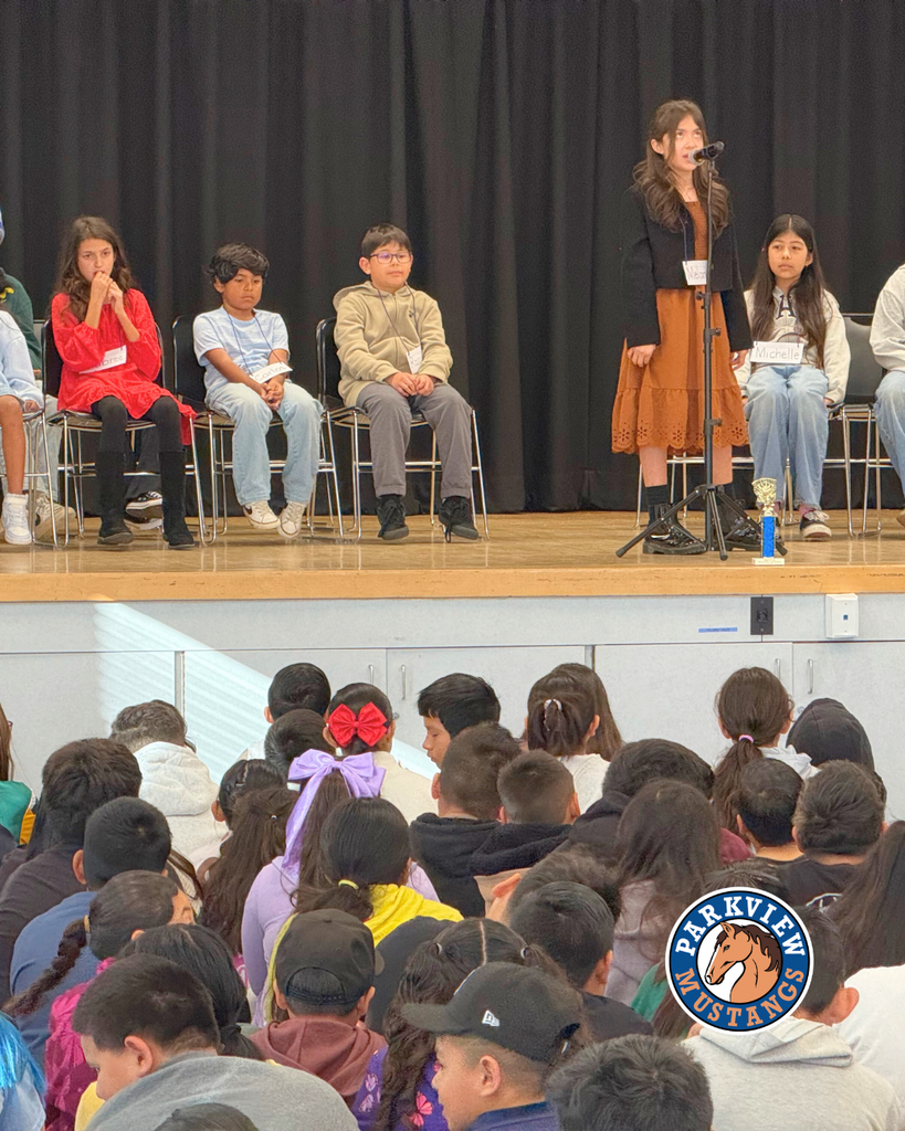 student spelling during spelling bee