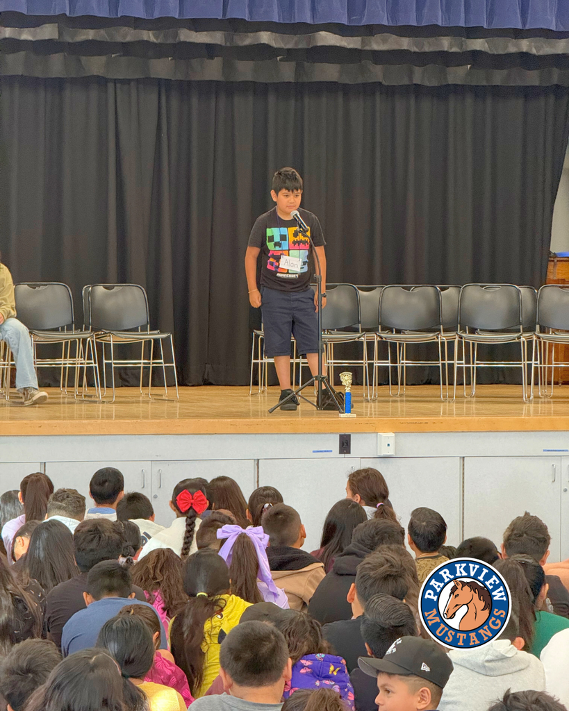 student spelling during spelling bee