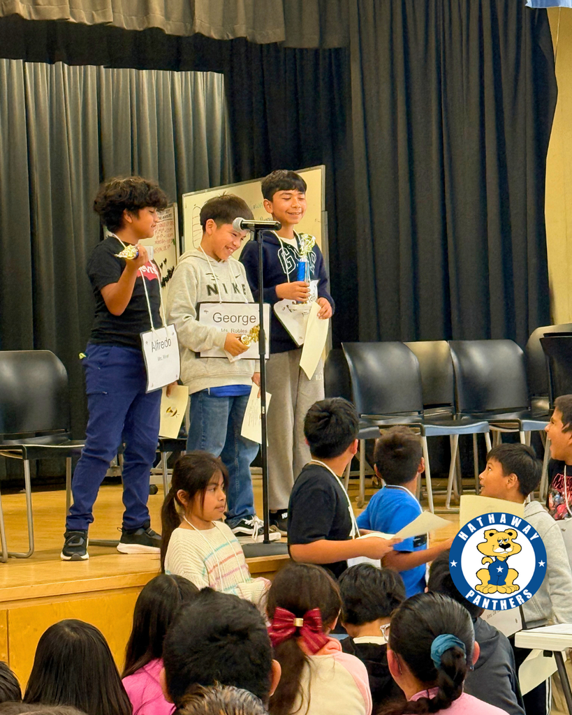 students participating in Spelling Bee