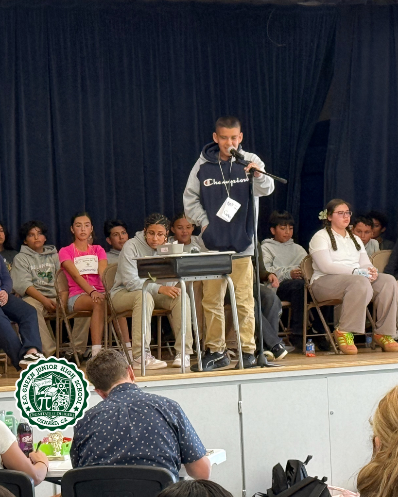 students participating in Spelling Bee