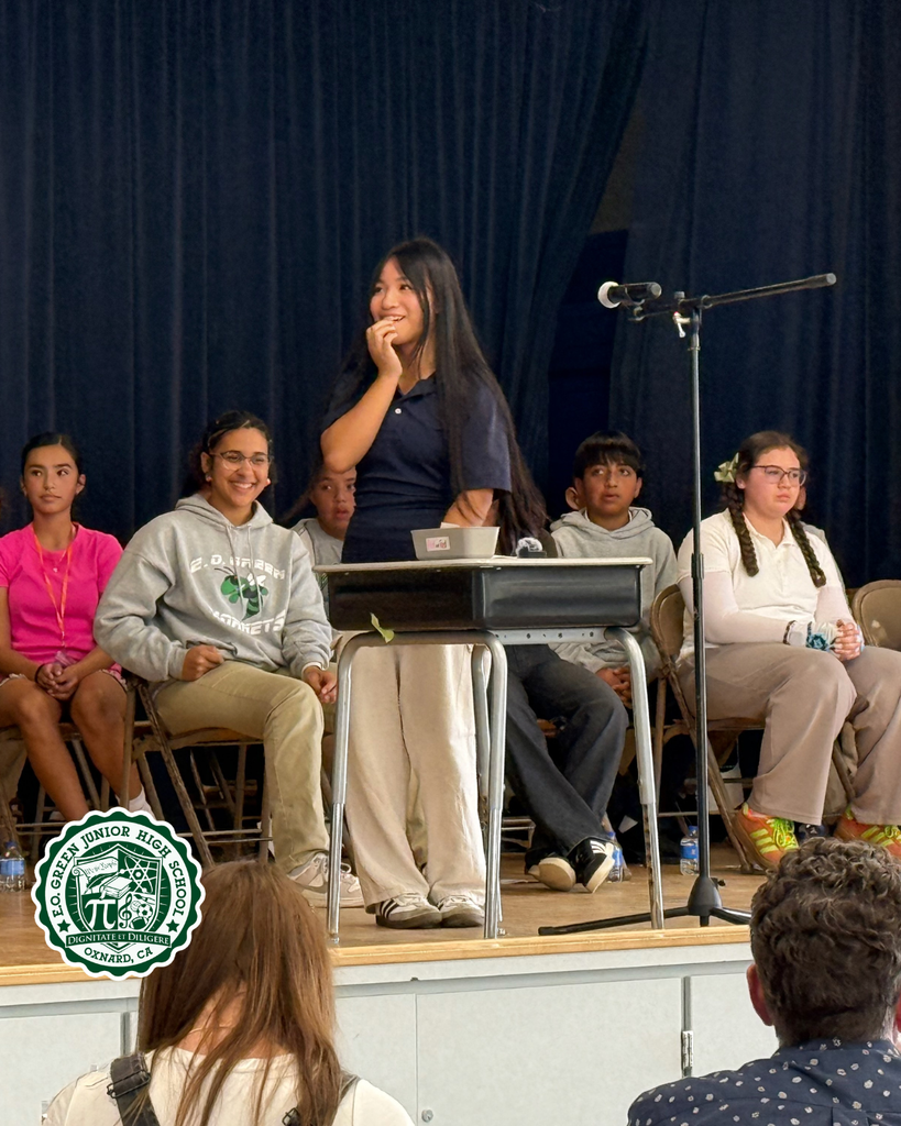 students participating in Spelling Bee