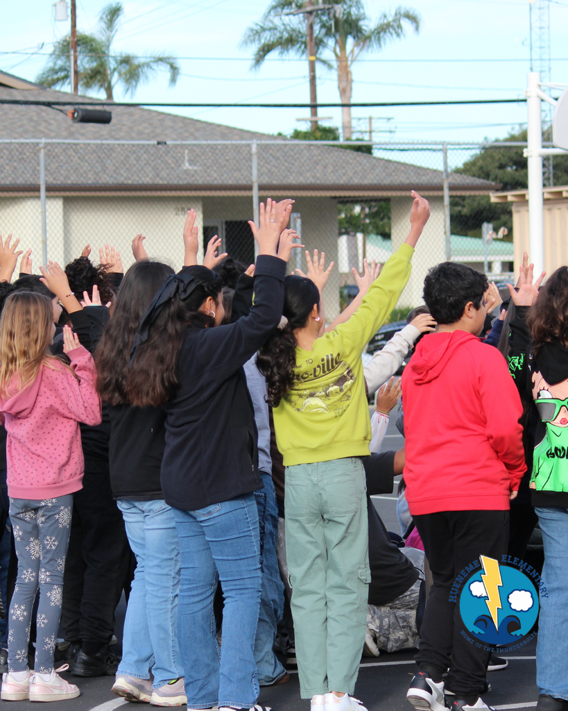 students performing dance routine