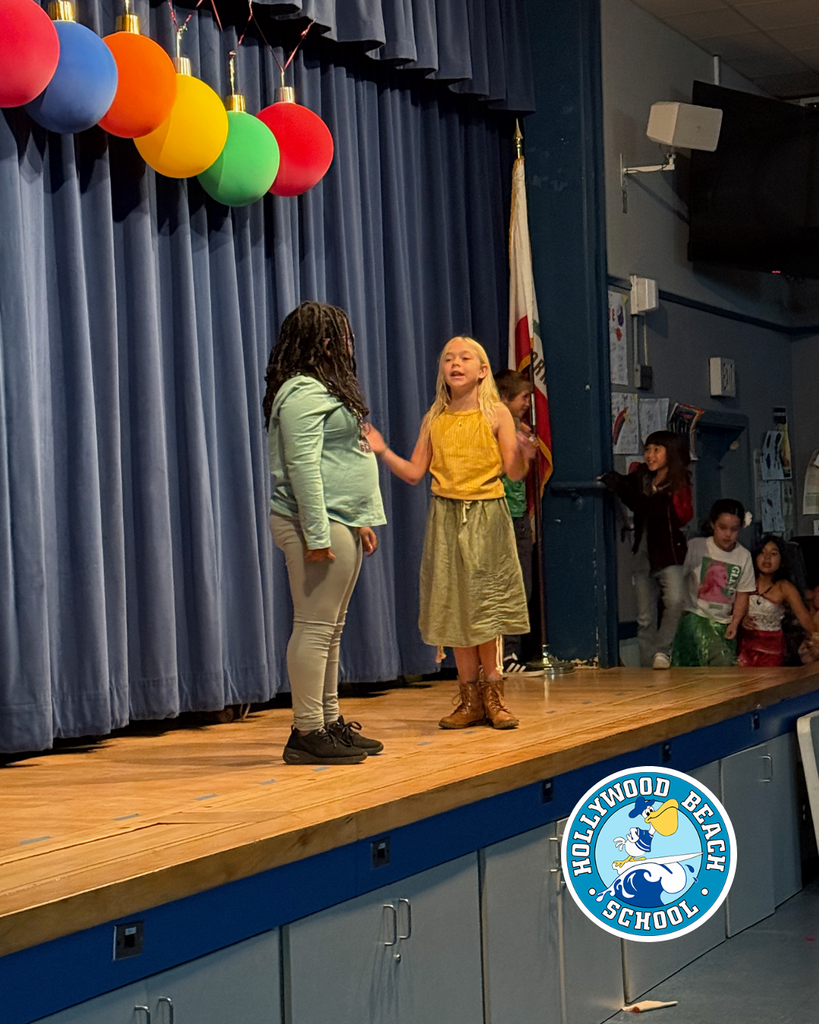 kids performing Moana skit