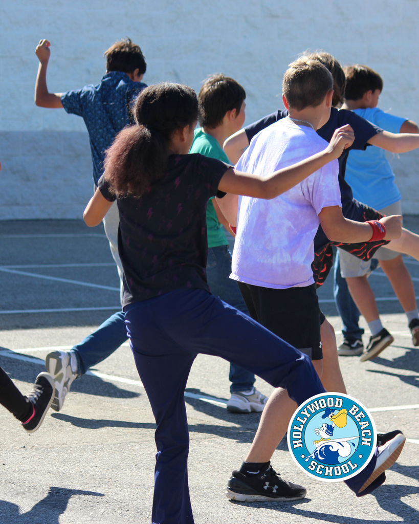 kids dancing during line dance family performance