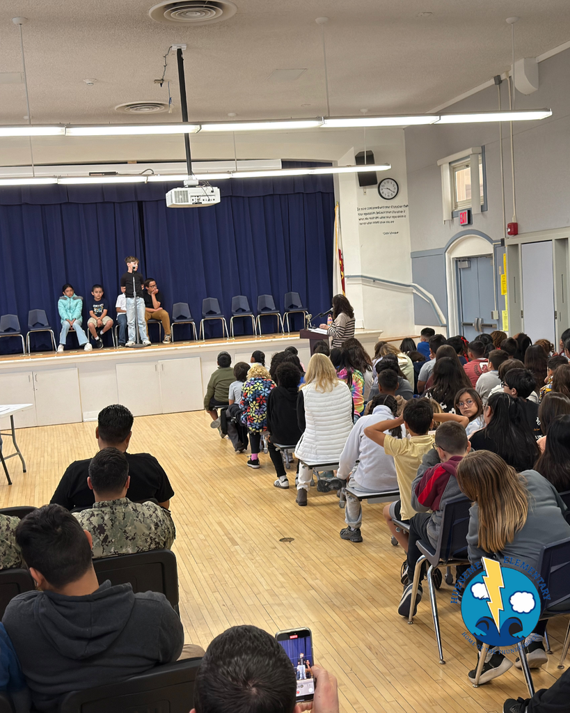 students participating in Spelling Bee