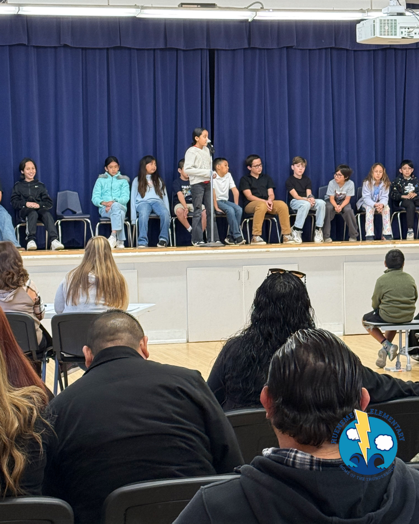 students participating in Spelling Bee