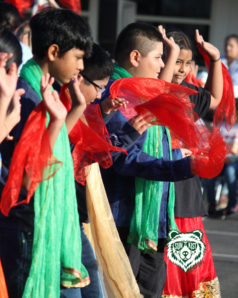 family performance, student dancing