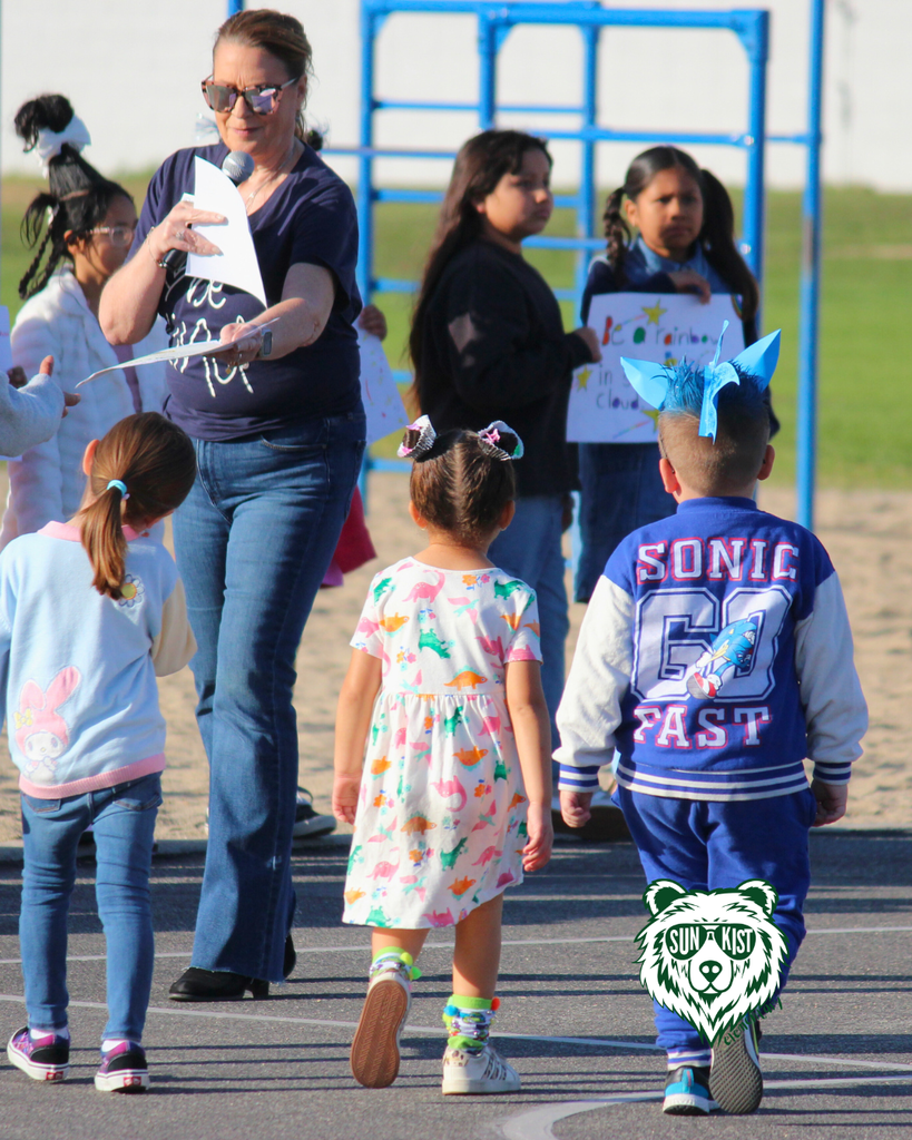 student at kindess day and bear jamoree celebration