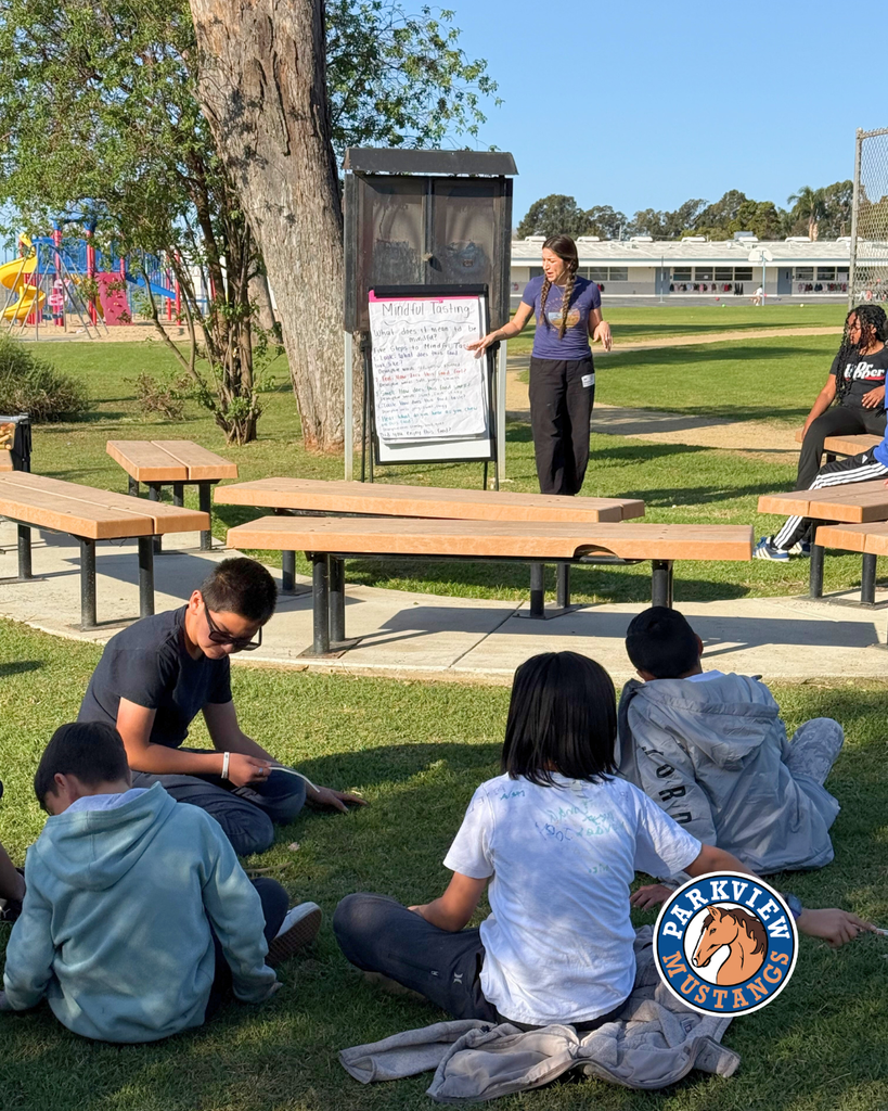 kids participating in nutrition class