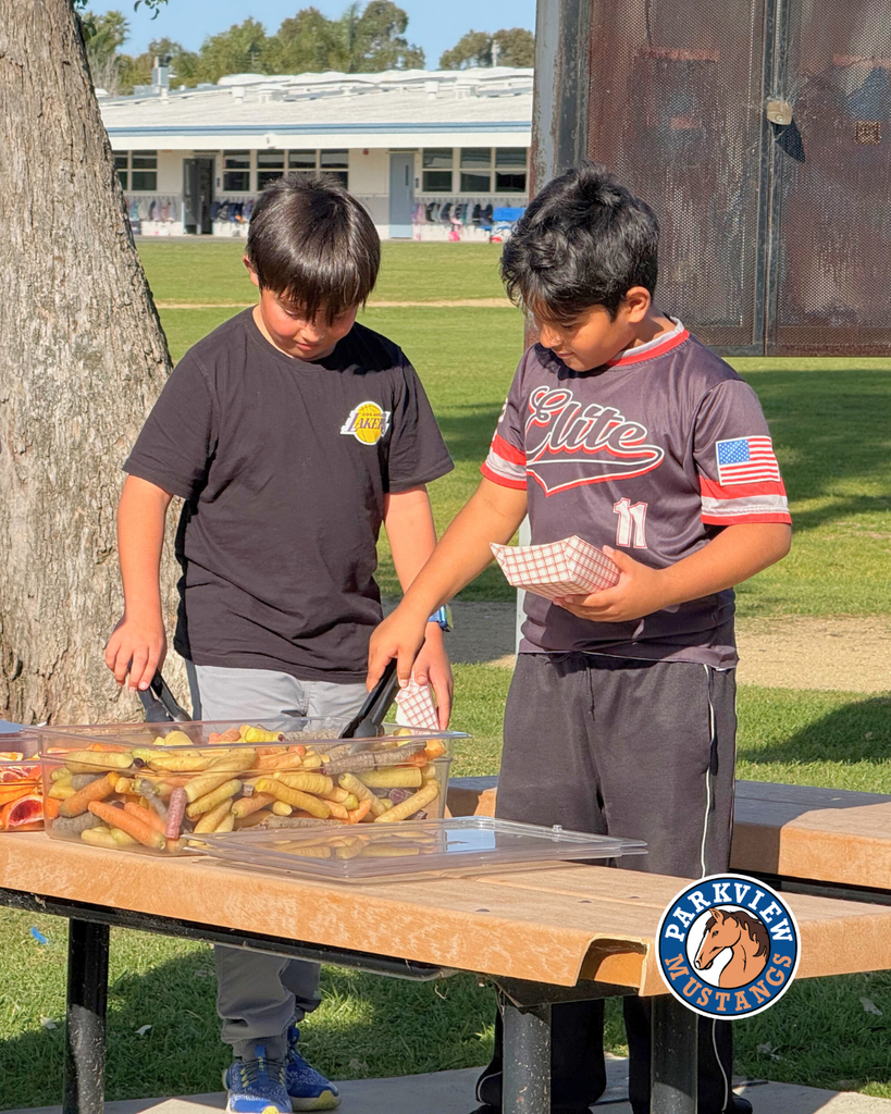 kids participating in nutrition class