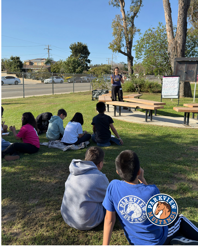 kids participating in nutrition class