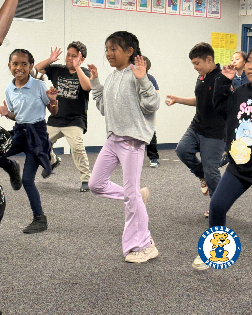 student during dance practice