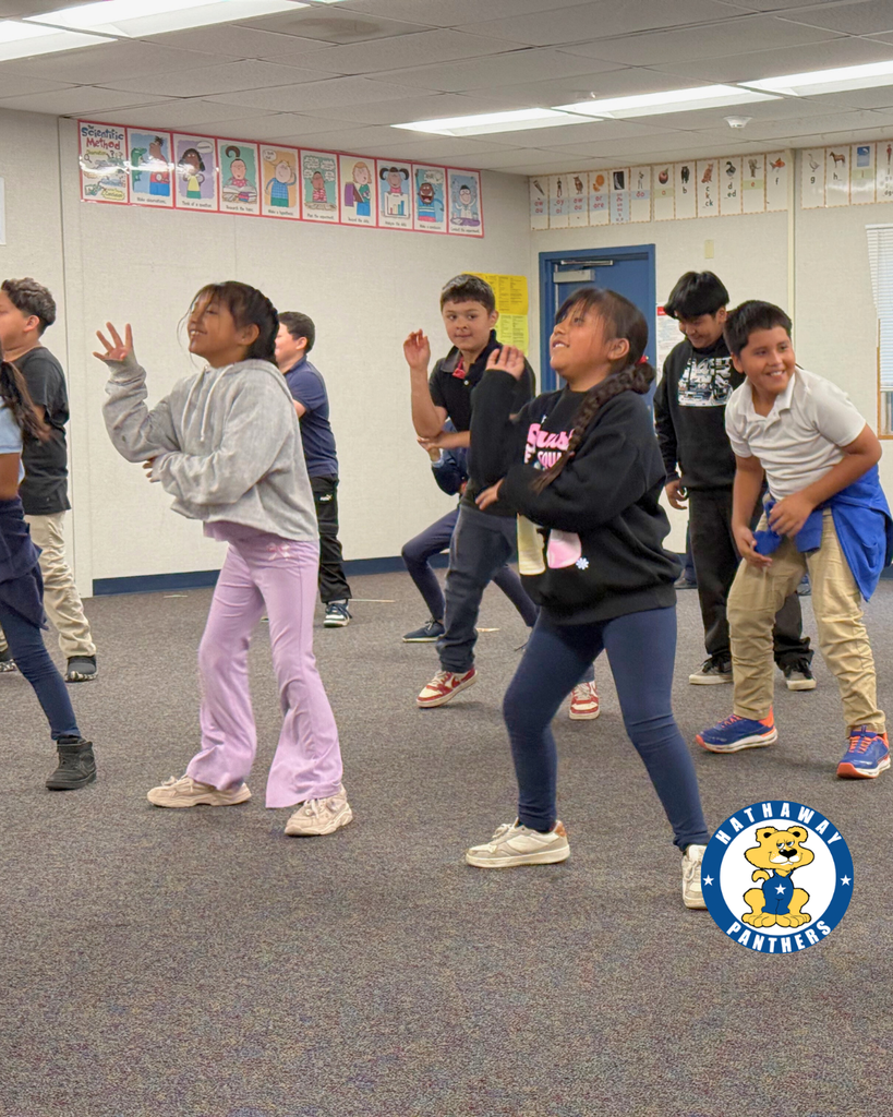 student during dance practice