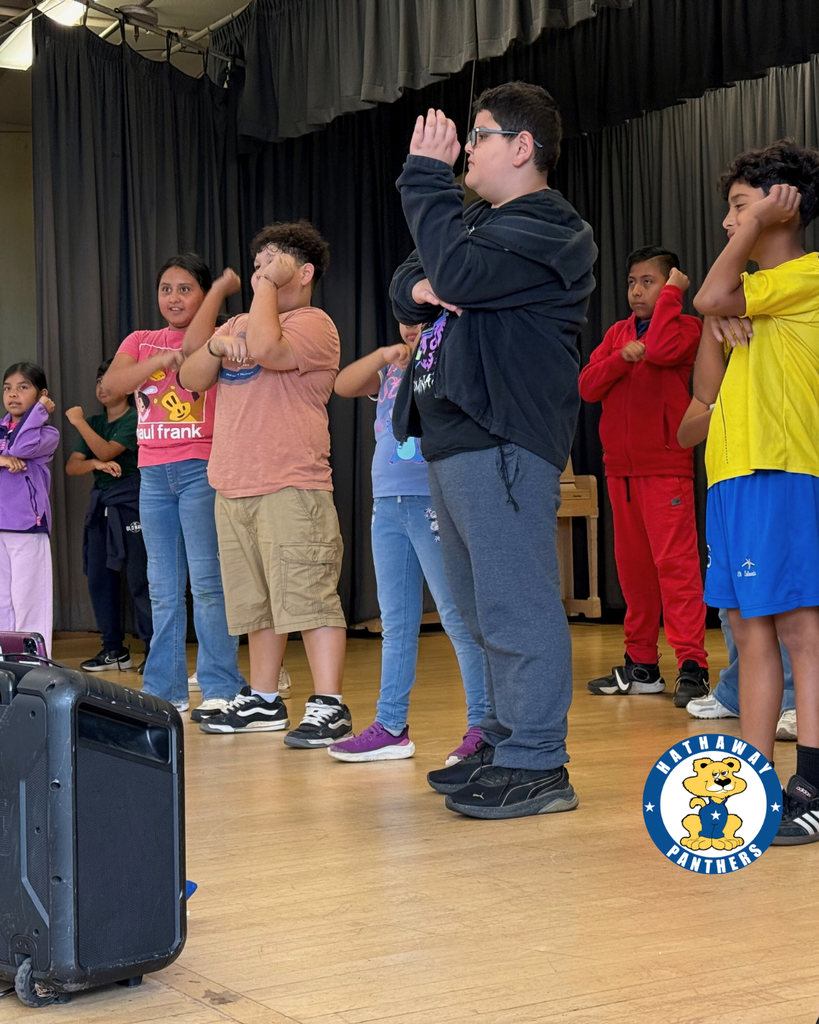 students during dance class