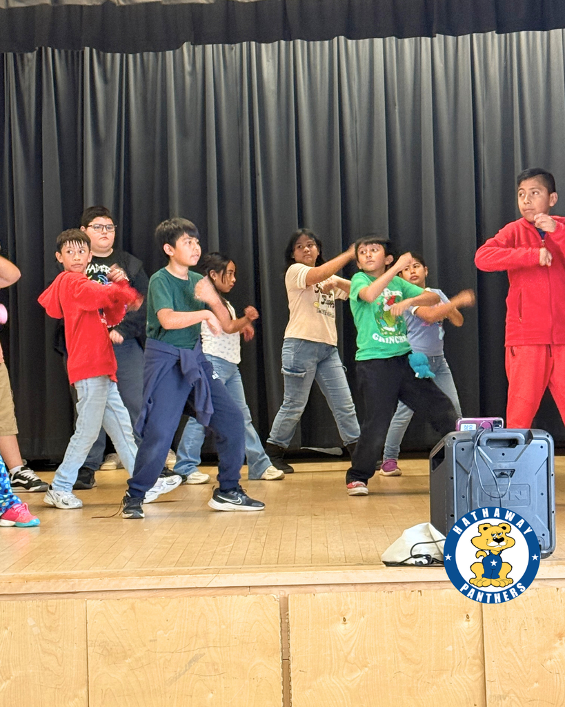 students during dance class