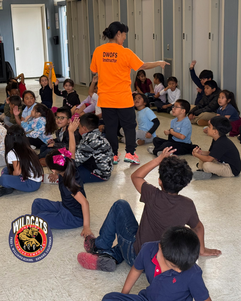 1st graders in dance class