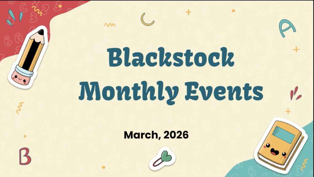 March monthly events.