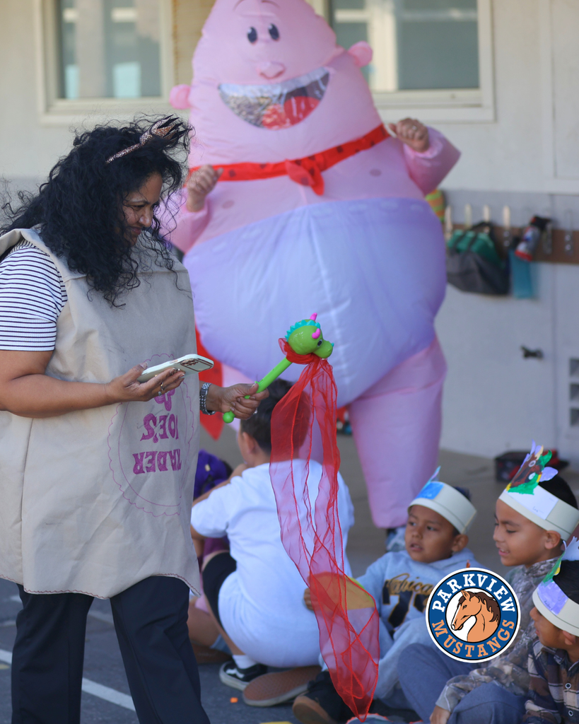 teachers and students dressed up as there favortie book character