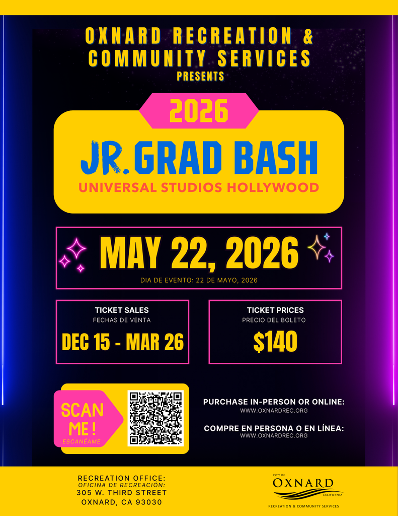 Jr HIGH GRAD BASH TICKET INFORMATION