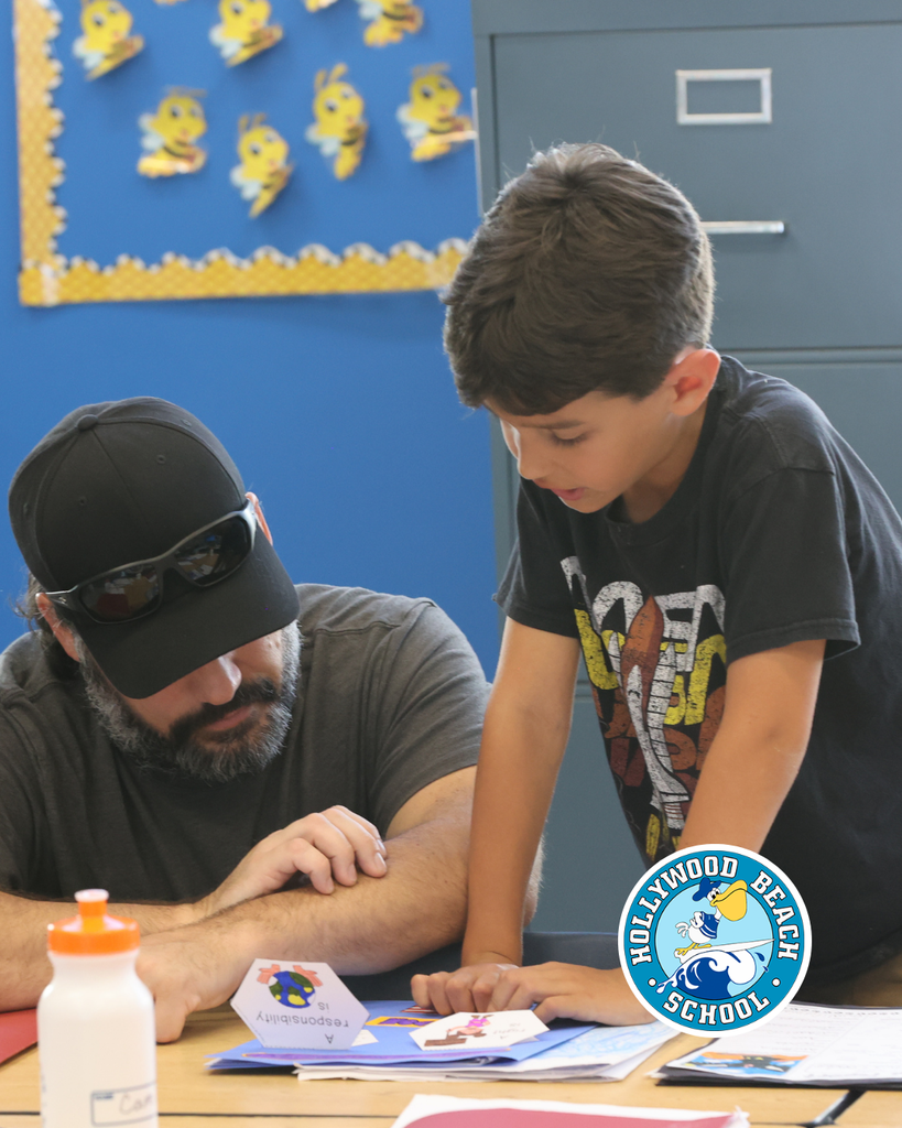students at Beach Open House