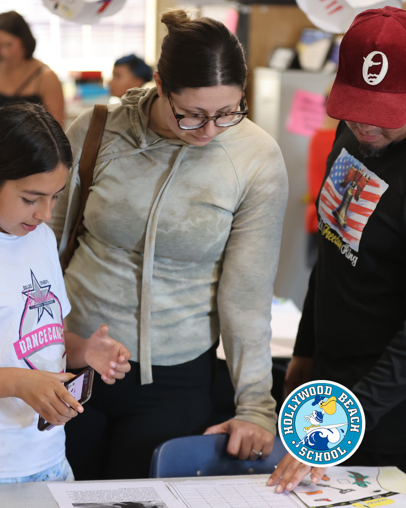  students at Beach Open House