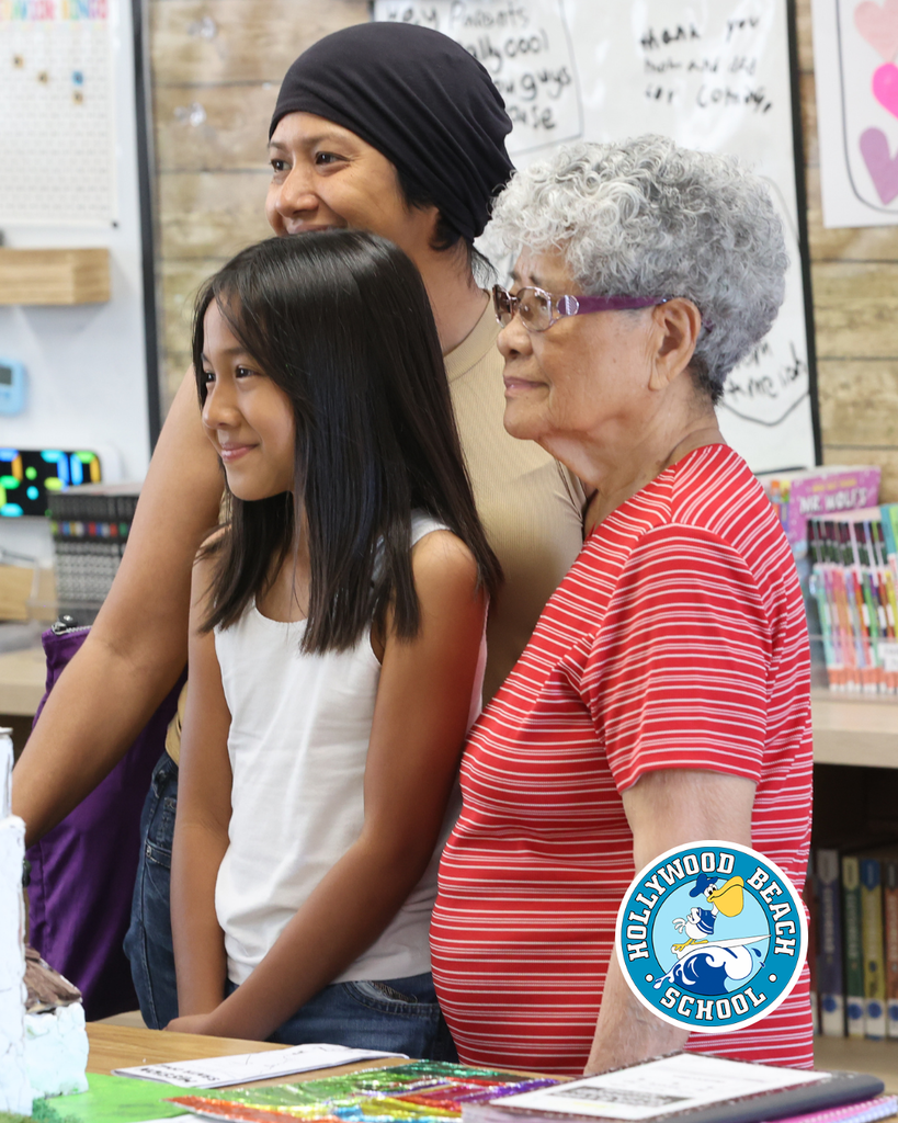 students at Beach Open House