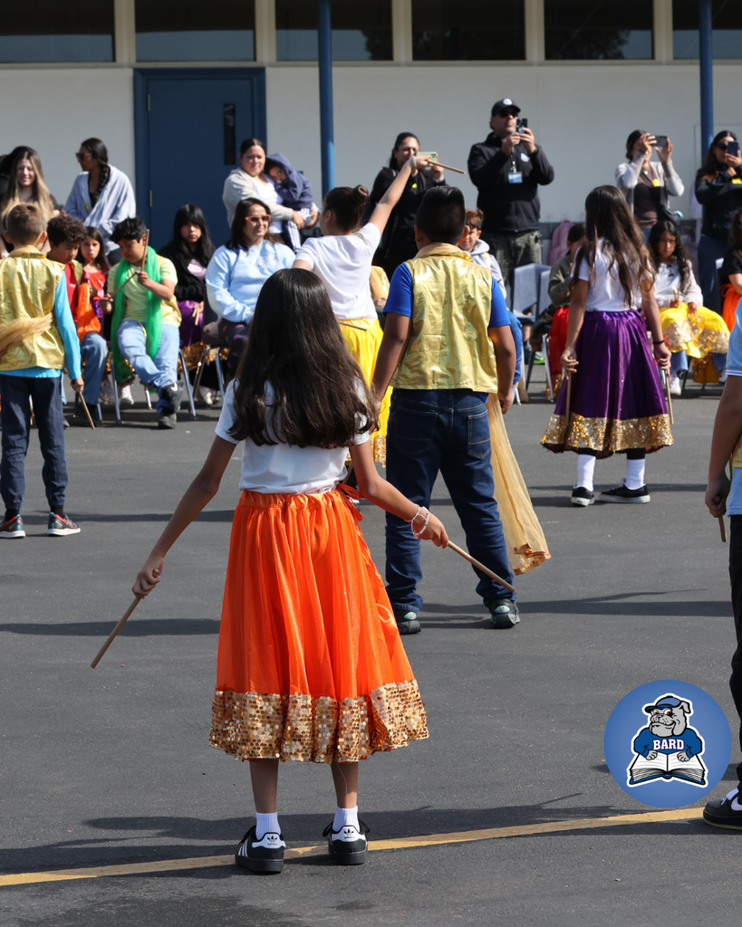 students performing bollywood dance
