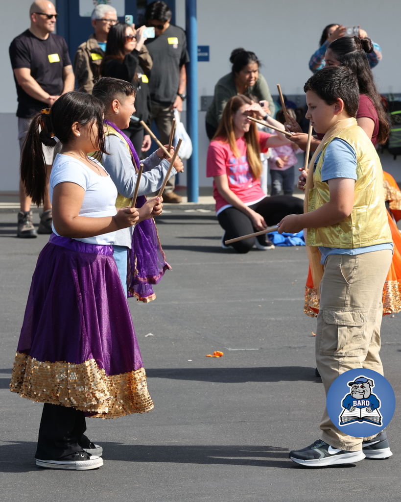 students performing bollywood dance