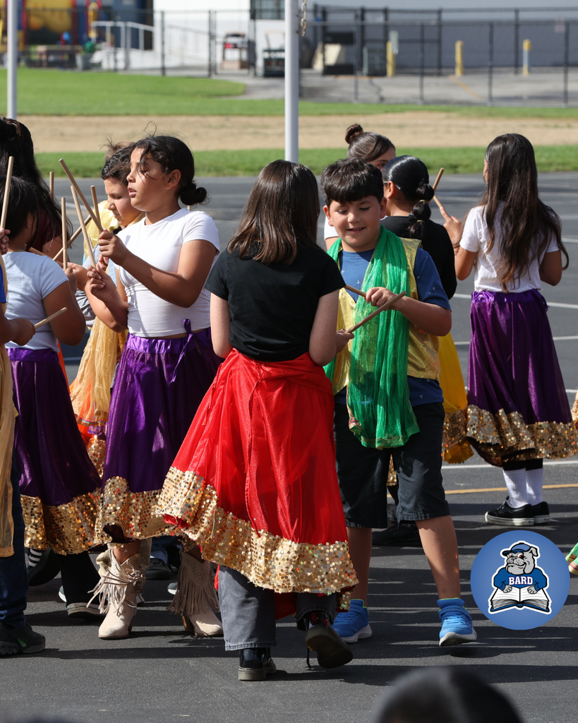 students performing bollywood dance