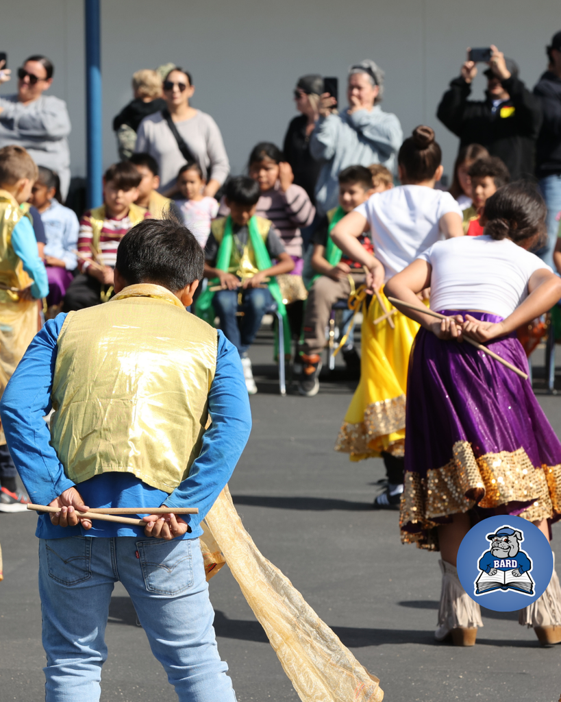 students performing bollywood dance