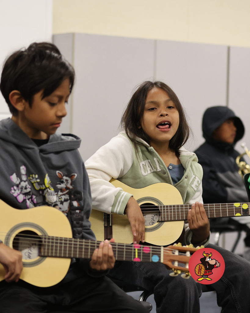 students practicing for mariachi performance