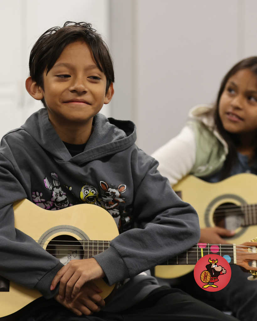 students practicing for mariachi performance