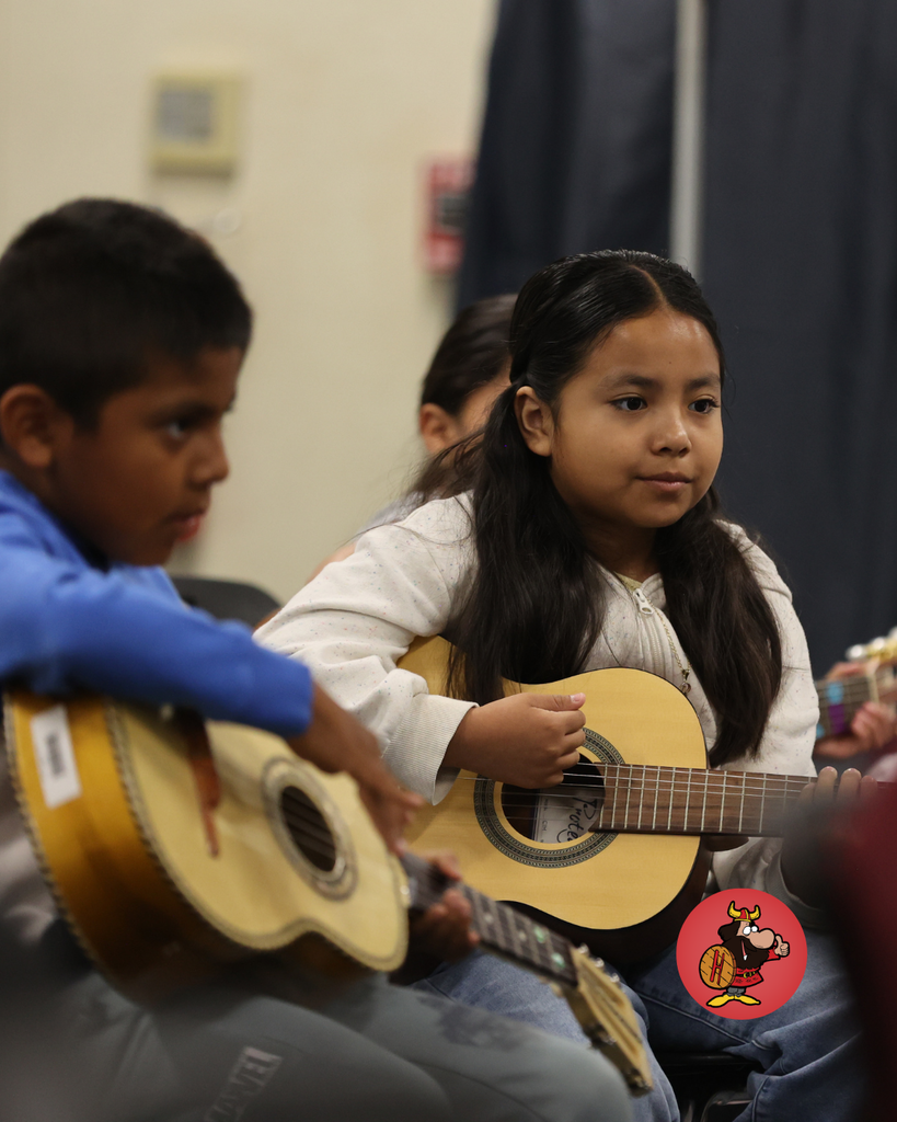 students practicing for mariachi performance
