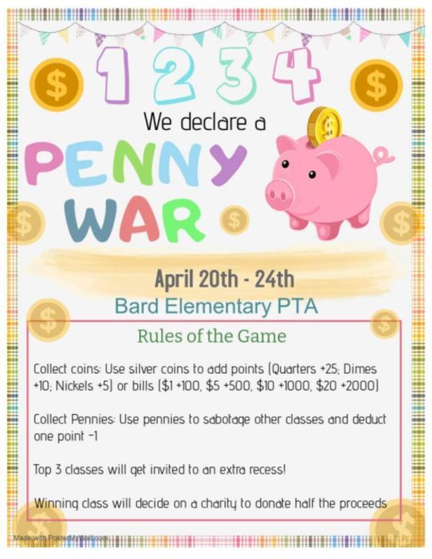 Penny Wars April 20-24th