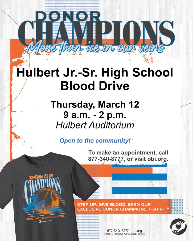 Blood Drive Flyer