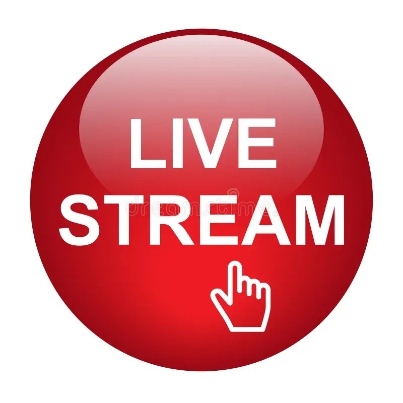 live stream button