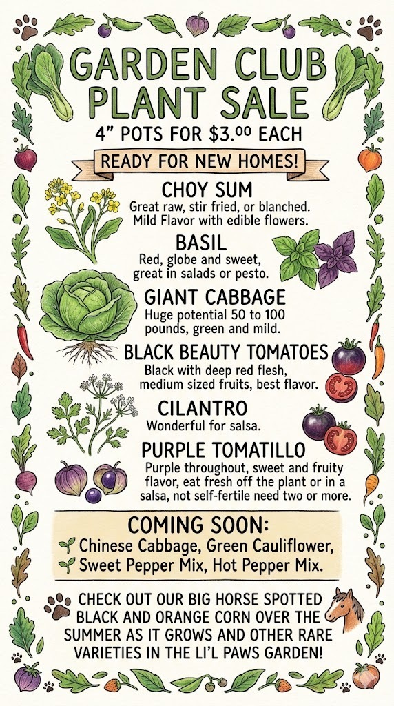 plant sale