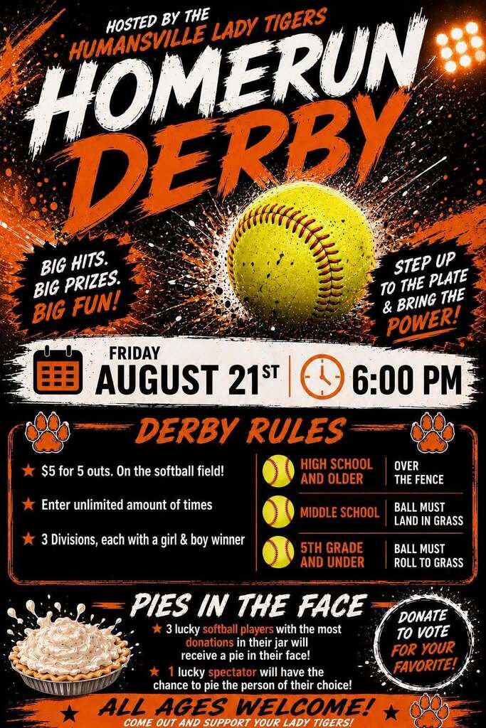 It’s almost time for our annual Homerun Derby!! 🥎. Oh and pies to the face!! 🥧