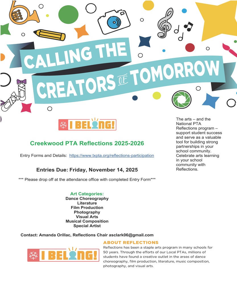 CMS PTA Reflections Competition