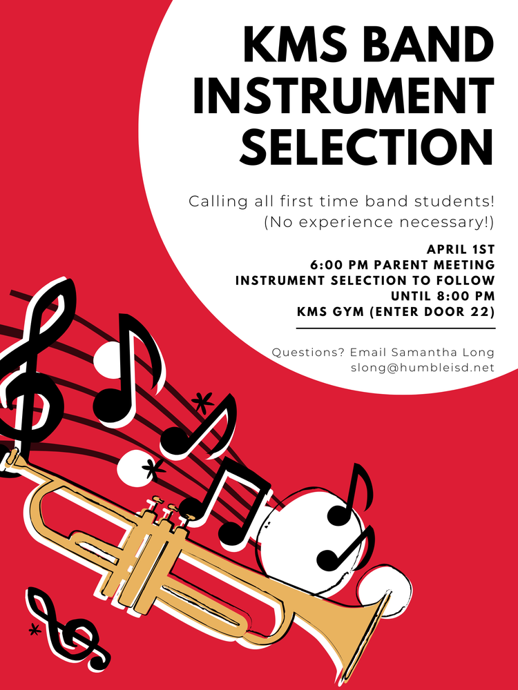 KMS Band Instrument Selection