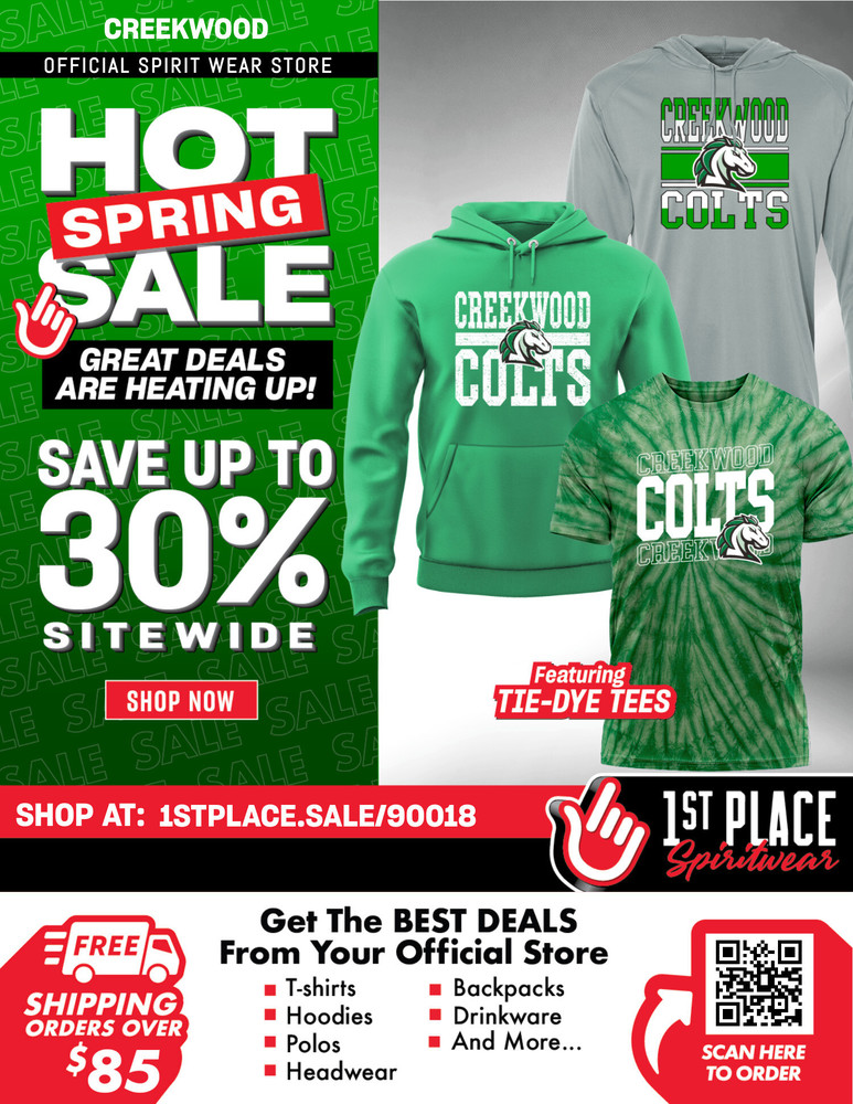 Creekwood Spring Sale