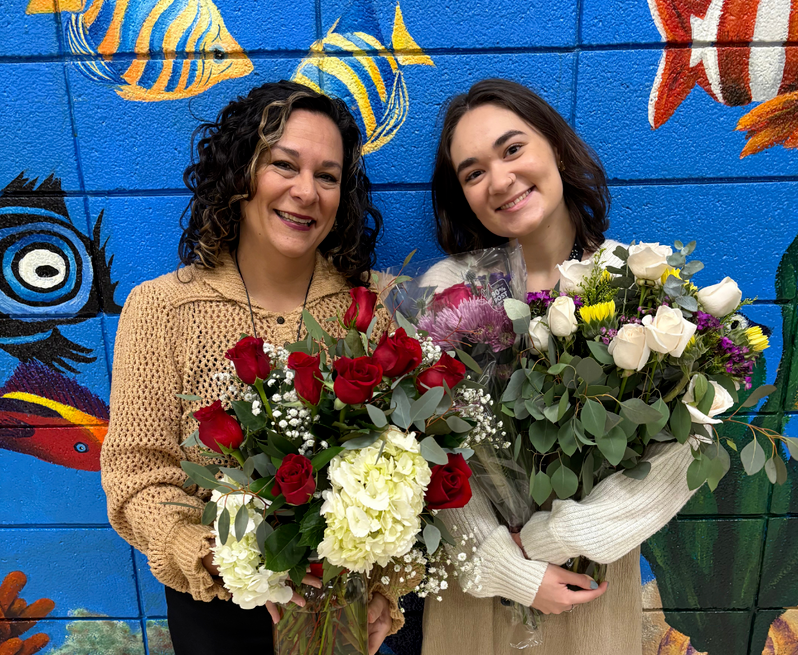 ECC 2025-26 TOY Laura Pechal and POY Nina Datz