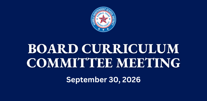 Curriculum Committee Meeting September 30, 2026