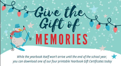Yearbook Gift Certificates
