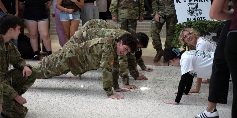 ROTC push ups