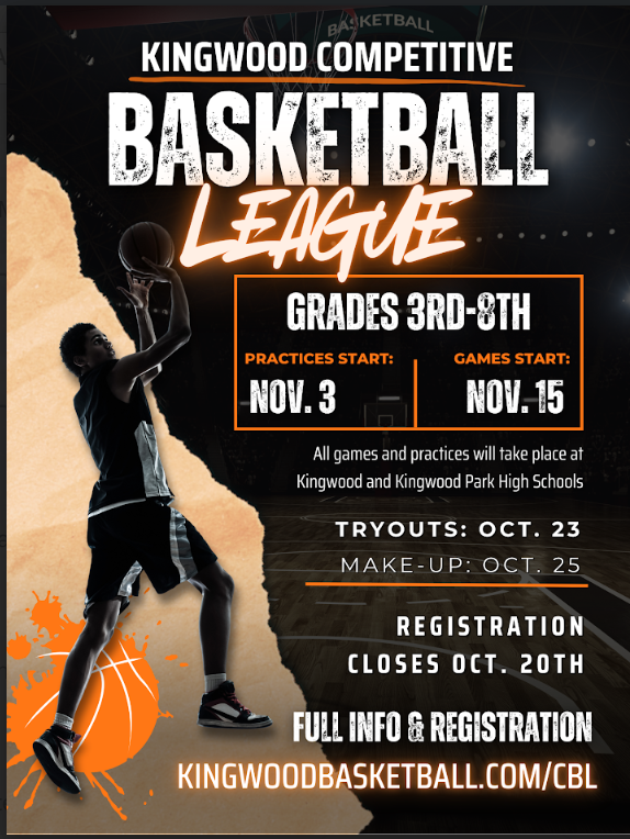 Kingwood Basketball League Sign Up