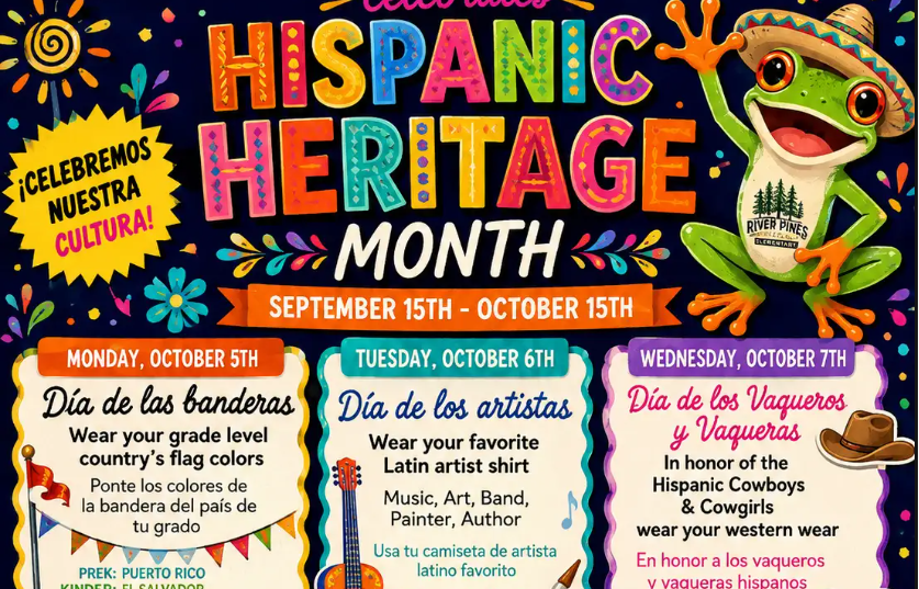 Hispanic Heritage Month Dress Up Days
